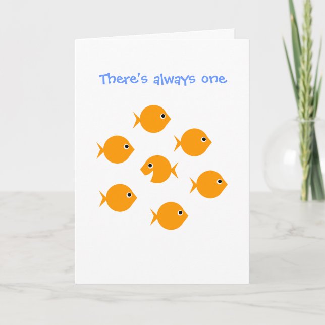 Cute Inspirational "Always One" Tecknad Hälsning Kort (Framsida)