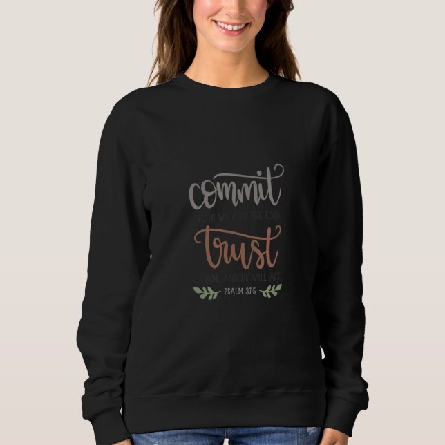 Cute Inspirational Christian förbinder dig till T Shirt (Framsida)