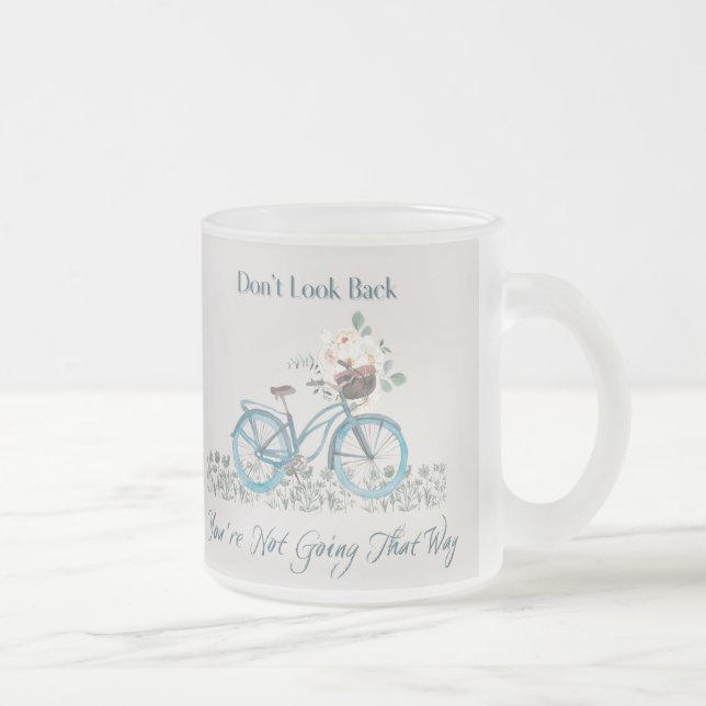 Cute Inspirational Frosted Glass Mugg (Höger)
