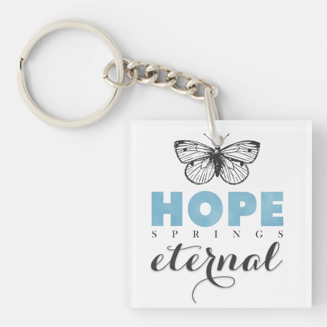 Cute Inspirational Hope Vår Einternal Butterfly (Framsidan)