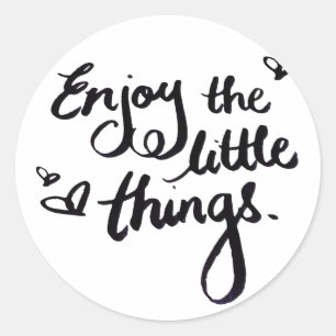 Cute-inspirerande positioneringsoffert runt klistermärke