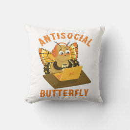 Cute Introvert Aestthetic Antisocial Butterfly Kudde
