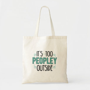 Cute Introvert Det är för folk utanför Tygkasse