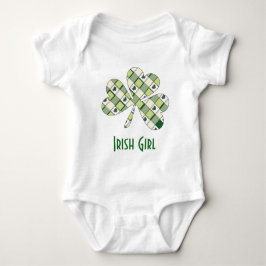 Cute Irish Girl checkad T Shirt