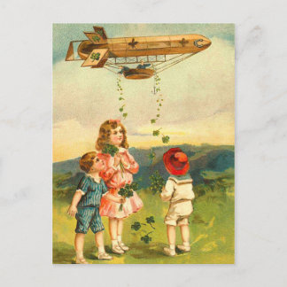 Cute Irish Kids Postcards Vykort