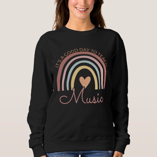 Cute It s A Good Day To Teach Music Teacher Boho R T Shirt (Framsida)