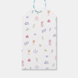  Cute Italian Minimalist Birthday Presentetikett