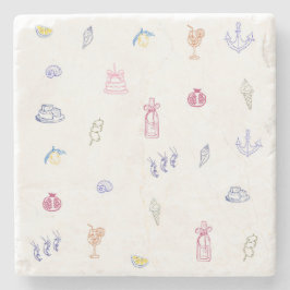   Cute Italian Minimalist Birthday Stenunderlägg