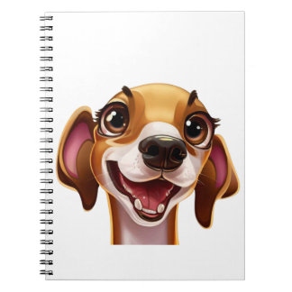 Cute Italy Greyhound - Lycklig Iggy Anteckningsbok