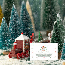 Cute It's Cold Outside Books For Santa Baby Shower