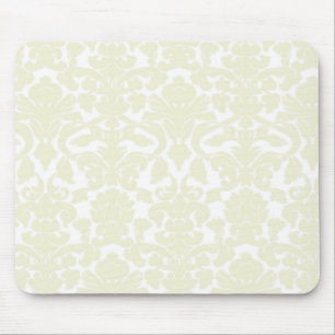 Cute Ivory Damask Pattern Musmatta