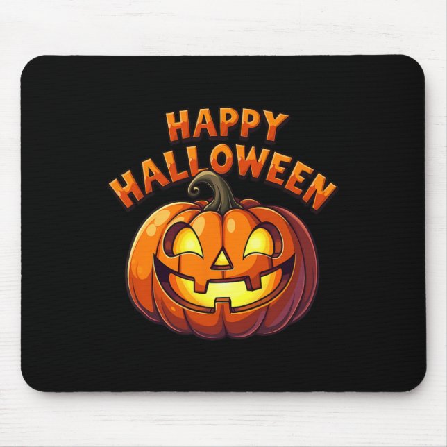 Cute Jack O'lantern Pumpkin Happy halloween Musmatta (Framsidan)