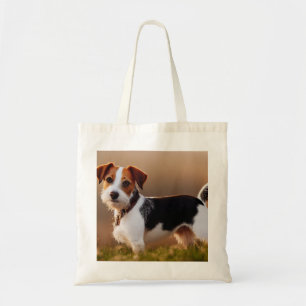 Cute Jack Russel Terrier-Hund-fotografi Tygkasse