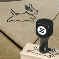 Cute Jack Russell Terrier Tecknad hund