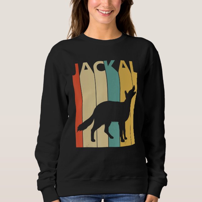 Cute Jackal Animal T Shirt (Framsida)