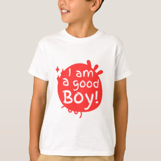 Cute "Jag är Bra Boy" Småbarn Tee