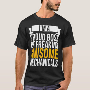 Cute jag är stolt Chef av att frysa Fantastisk Mec T Shirt