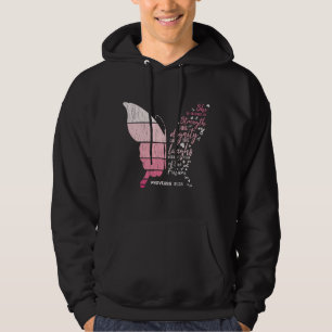 Cute jag är Storm Breast Cancer Warrior Survivor Hoodie