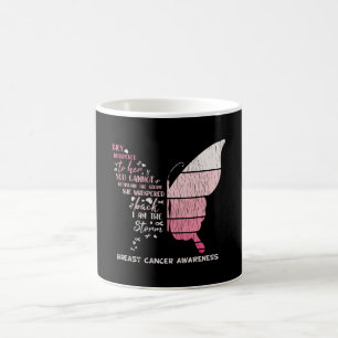 Cute jag är Storm Breast Cancer Warrior Survivor Kaffemugg