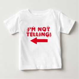 Cute "Jag säger inget!" Baby T-shirt