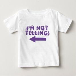 Cute "Jag säger inget!" Baby T-shirt
