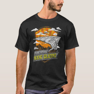 Cute jag skulle hellre vänta med att hanglida Pun T Shirt