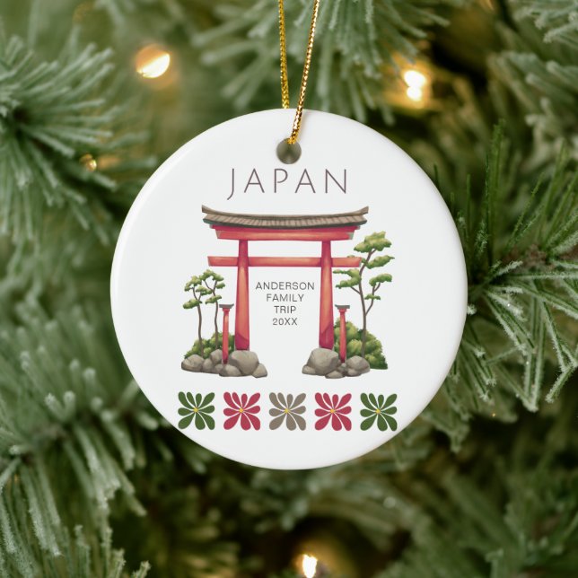 Cute Japan Archway Julgransprydnad Keramik (Träd)