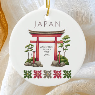 Cute Japan Archway Julgransprydnad Keramik