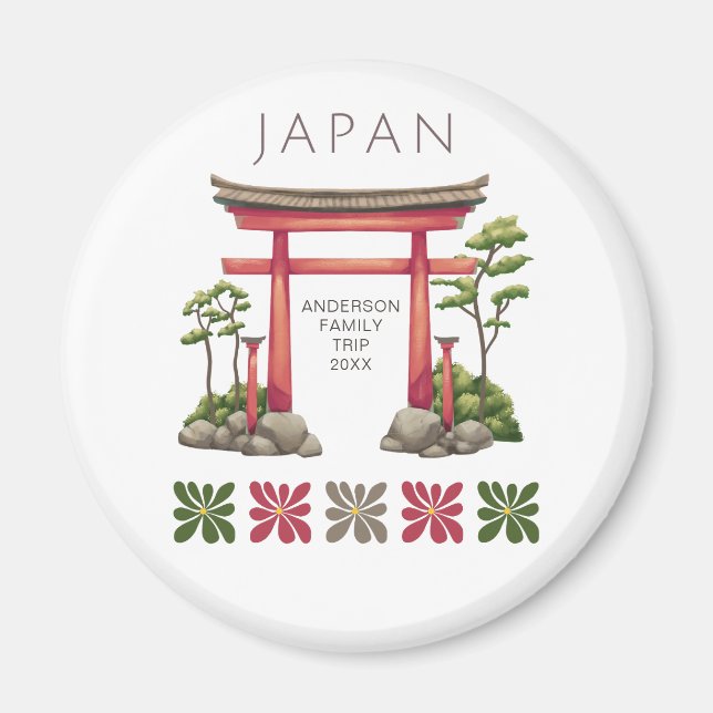 Cute Japan Archway Magnet (Framsidan)