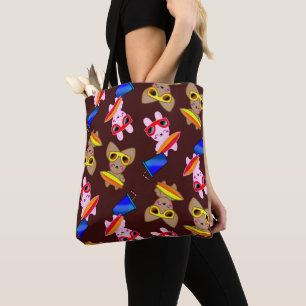 Cute Japan Kawaii Stil Sweet Rabbit med Fox Tygkasse