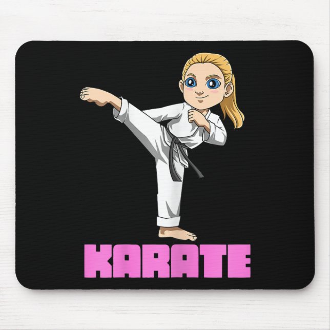Cute Japan och Karate Girl Musmatta (Framsidan)