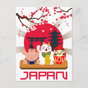 Cute Japan Vykort