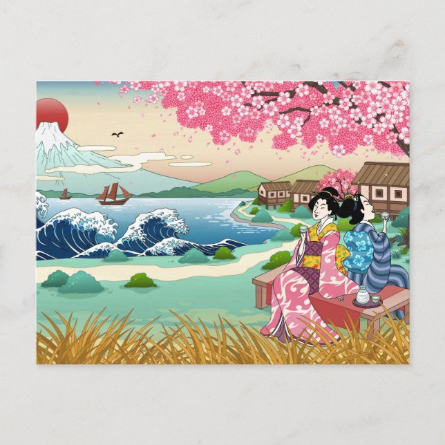 Cute Japan-vykort Vykort (Framsida)