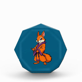 Cute Japanese Samurai Squirrel