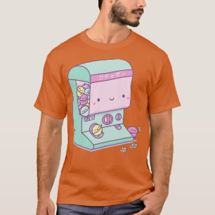 Cute Japansk Gachapon Kapsel Leksak Maskin T Shirt