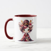 Cute Japansk Geisha