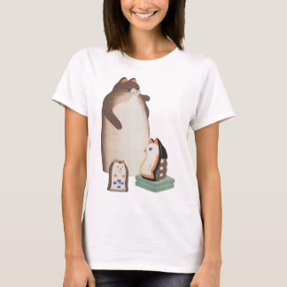 Cute Japansk kawaii Kokeshi T Shirt