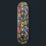 Cute Japapese Anime Manga Mönster Skateboard<br><div class="desc">Den japanska matbordet i Cute Anime Manga Mönster kommer att se lika coola på väggen som på gatan</div>