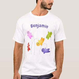 Cute jelly spädbarn goets candy tecknad t shirt