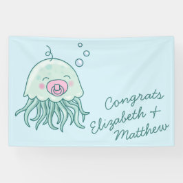 Cute Jellyfish Baby Shower Kawaii Rosa Girl Girl G
