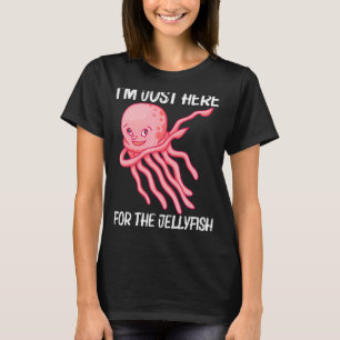 Cute Jellyfish För manar Women Jellyfish Sea Anima T Shirt