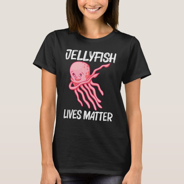 Cute Jellyfish For Men Women Jellyfish Sea Animal  T Shirt (Framsida)
