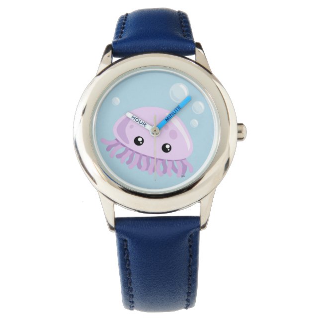 Cute Jellyfish Watch Armbandsur (Framsida)
