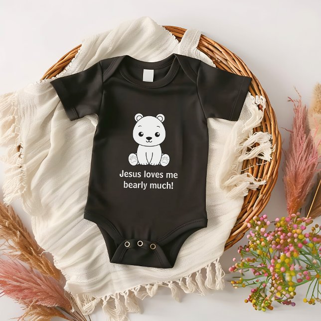 Cute Jesus Kärlek Me Barly Mycket Christian T Shirt (Skapare uppladdad)