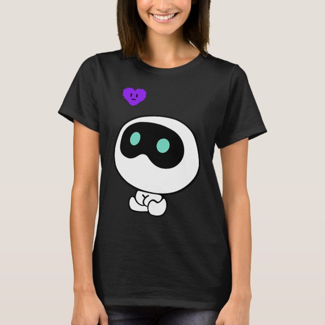 Cute  Jin the Astronaut Wootteo K Pop T Shirt (Framsida)