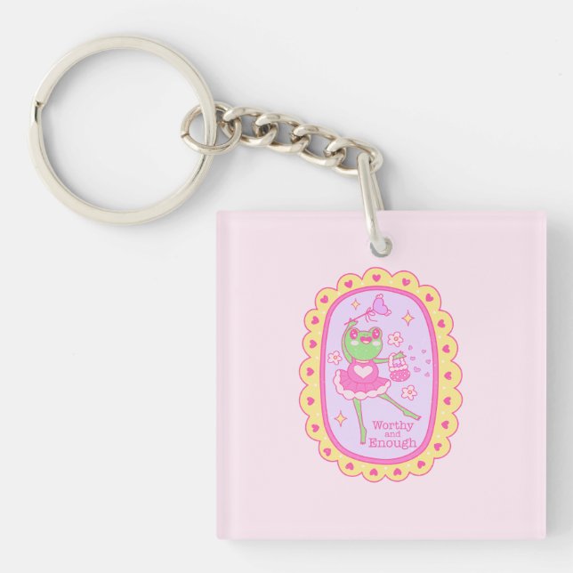 Cute Jolly Frog - Värdig och tillräckligt (Framsidan)