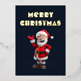 Cute Jolly Santa God jul Personlig