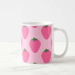Cute Jordberry Fruit Art Mugg
