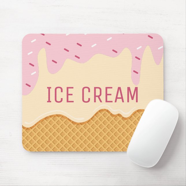 Cute jordberry vanilla glass Cute Dessert Musmatta (Med mus)