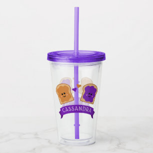 Cute jordnötssmör och gelé take away mugg
